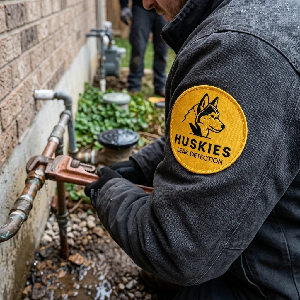 Huskies Leak Detection service work supporting properties in Draper, UT